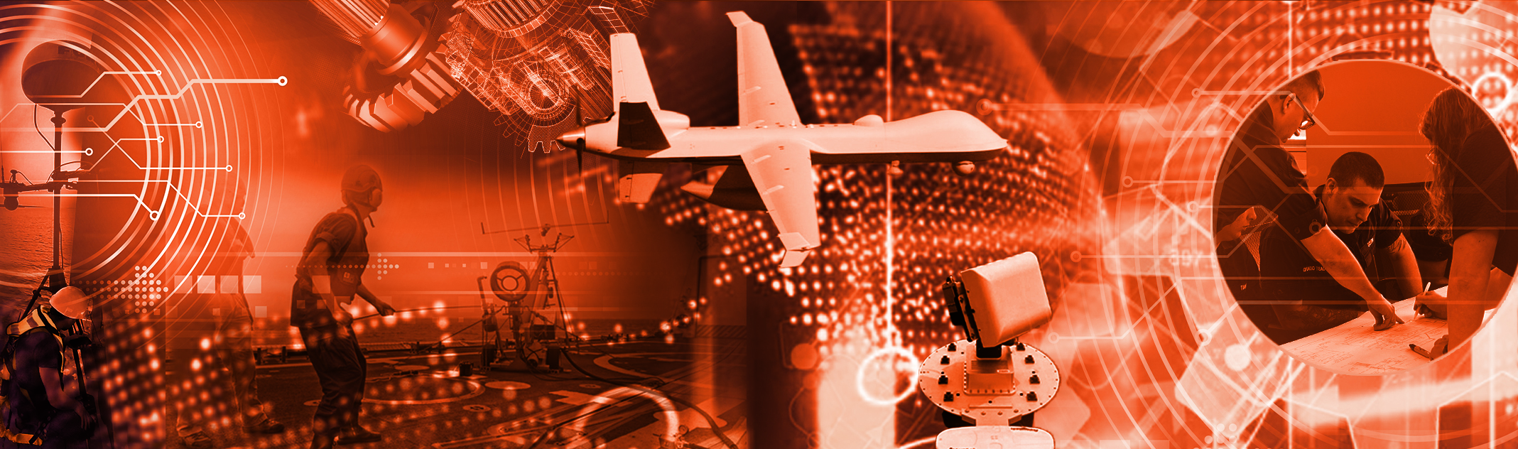 Proceedings Magazine orange illustration banner. Proceedings Magazine orange illustration banner.